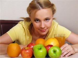 Healthy eating - at a fitness bootcamp